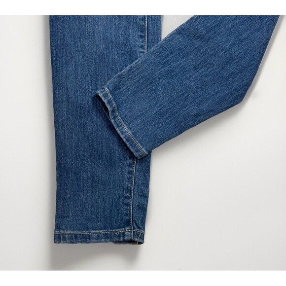 Gap Outlet Legging Jeans Womens 6/28 Patch Distressing Blue Measures 30 x 29.5 - Picture 11 of 12